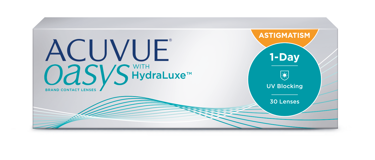 1-DAY ACUVUE OASYS WITH HYDRALUXE FOR ASTIGMATISM 